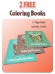 TWO FREE COLORING BOOKS FOR ADULTS