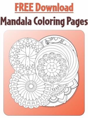 FREE Downloadable Mandala Coloring Pages in Promotions