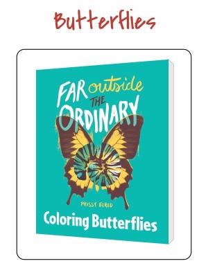 Butterflies Coloring Book for Adults in Coloring Books